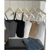 カップ付きキャミソール ブラトップ重ね着 | SUNSHINE CLOSET | 詳細画像18