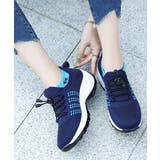 レディース 美脚見え 軽量ダッドスニーカー | SUNSHINE CLOSET | 詳細画像14