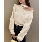 ショート丈 ニットトップスレディース秋冬 | SUNSHINE CLOSET | 詳細画像1