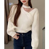 ショート丈 ニットトップスレディース秋冬 | SUNSHINE CLOSET | 詳細画像3