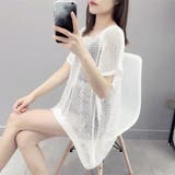 メッシュトップス ドルマンスリーブ韓国風 | ANGELCLOSET | 詳細画像5