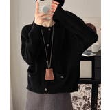 ニットカーディガン ポケット付き 秋冬服 | SUNSHINE CLOSET | 詳細画像6
