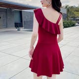 ワンショルダーワンピース水着 体型カバー | SUNSHINE CLOSET | 詳細画像13 