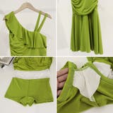 ワンショルダーワンピース水着 体型カバー | SUNSHINE CLOSET | 詳細画像4 