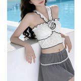 大人可愛い水着レディース セパレート水着 ホルターネック水着背中見せ | SUNSHINE CLOSET | 詳細画像6 