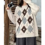 花モチーフ トラッド ニットトップス | SUNSHINE CLOSET | 詳細画像10
