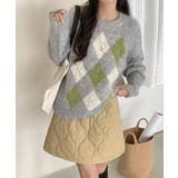 花モチーフ トラッド ニットトップス | SUNSHINE CLOSET | 詳細画像12