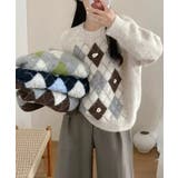 花モチーフ トラッド ニットトップス | SUNSHINE CLOSET | 詳細画像7