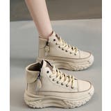ハイカットスニーカー レディース 厚底靴 | ANGELCLOSET | 詳細画像12