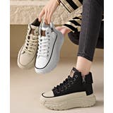ハイカットスニーカー レディース 厚底靴 | ANGELCLOSET | 詳細画像13