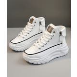 ハイカットスニーカー レディース 厚底靴 | ANGELCLOSET | 詳細画像31