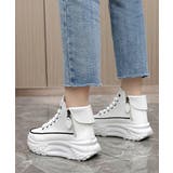 ハイカットスニーカー レディース 厚底靴 | ANGELCLOSET | 詳細画像6