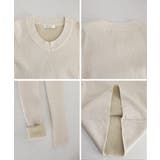 裏起毛ニットトップス Vネックリブニット | SUNSHINE CLOSET | 詳細画像23 