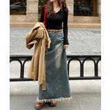 裏起毛ニットトップス Vネックリブニット | SUNSHINE CLOSET | 詳細画像8 