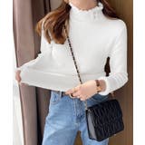 裏起毛 ハイネックニットトップスフリル襟 | SUNSHINE CLOSET | 詳細画像11 