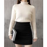 裏起毛 ハイネックニットトップスフリル襟 | SUNSHINE CLOSET | 詳細画像17 