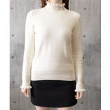 裏起毛 ハイネックニットトップスフリル襟 | SUNSHINE CLOSET | 詳細画像18 