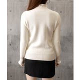 裏起毛 ハイネックニットトップスフリル襟 | SUNSHINE CLOSET | 詳細画像20 