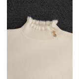 裏起毛 ハイネックニットトップスフリル襟 | SUNSHINE CLOSET | 詳細画像24 