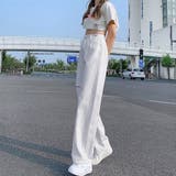 デニムストレートパンツ ダメージジーンス | SUNSHINE CLOSET | 詳細画像10 