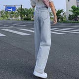 デニムストレートパンツ ダメージジーンス | SUNSHINE CLOSET | 詳細画像5 