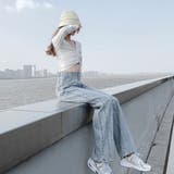 ストレートデニムパンツ ハイウエスト美脚 | SUNSHINE CLOSET | 詳細画像13 