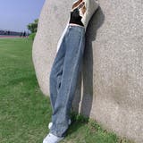 ストレートデニムパンツ ハイウエスト美脚 | SUNSHINE CLOSET | 詳細画像7 