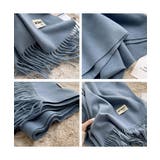 ストール 大判 マフラー カシミヤタッチ | SUNSHINE CLOSET | 詳細画像22 