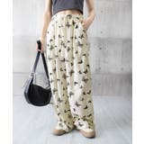 蝶柄ワイドパンツ ダメージロングパンツ夏 | SUNSHINE CLOSET | 詳細画像24 