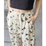 蝶柄ワイドパンツ ダメージロングパンツ夏 | SUNSHINE CLOSET | 詳細画像26 