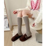 カシミヤ風 フリルロングソックス 暖かい | SUNSHINE CLOSET | 詳細画像12