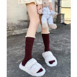 カシミヤ風 フリルロングソックス 暖かい | SUNSHINE CLOSET | 詳細画像14