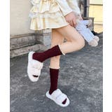 カシミヤ風 フリルロングソックス 暖かい | SUNSHINE CLOSET | 詳細画像15