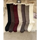 カシミヤ風 フリルロングソックス 暖かい | SUNSHINE CLOSET | 詳細画像17