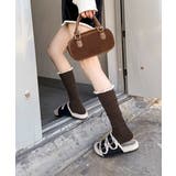 カシミヤ風 フリルロングソックス 暖かい | SUNSHINE CLOSET | 詳細画像2