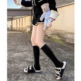 カシミヤ風 フリルロングソックス 暖かい | SUNSHINE CLOSET | 詳細画像6