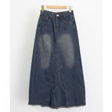 デニムロングスカート バックスリット韓国 | SUNSHINE CLOSET | 詳細画像18 