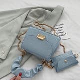 クロコ型押し ショルダーバッグ ポーチ付き | SUNSHINE CLOSET | 詳細画像8 