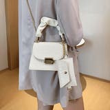 クロコ型押し ショルダーバッグ ポーチ付き | SUNSHINE CLOSET | 詳細画像6 