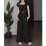 セットアップ春夏半袖トップスワイドパンツ | ANGELCLOSET | 詳細画像11
