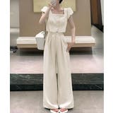セットアップ春夏半袖トップスワイドパンツ | ANGELCLOSET | 詳細画像2