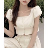 セットアップ春夏半袖トップスワイドパンツ | ANGELCLOSET | 詳細画像5