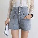 デニム ショートパンツ ハイウエスト美脚 | SUNSHINE CLOSET | 詳細画像16 