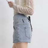 デニム ショートパンツ ハイウエスト美脚 | SUNSHINE CLOSET | 詳細画像17 