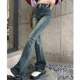 レトロ セミフレアデニムパンツレディース | SUNSHINE CLOSET | 詳細画像11 