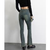 レトロ セミフレアデニムパンツレディース | SUNSHINE CLOSET | 詳細画像19 