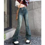 レトロ セミフレアデニムパンツレディース | SUNSHINE CLOSET | 詳細画像7 