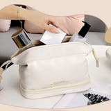 自立 化粧ポーチ 持ち歩き コスメポーチ | SUNSHINE CLOSET | 詳細画像10