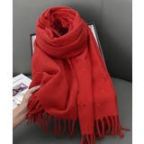 ドット柄 大判マフラーフリンジストール冬 | SUNSHINE CLOSET | 詳細画像27 