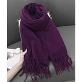 ドット柄 大判マフラーフリンジストール冬 | SUNSHINE CLOSET | 詳細画像31 